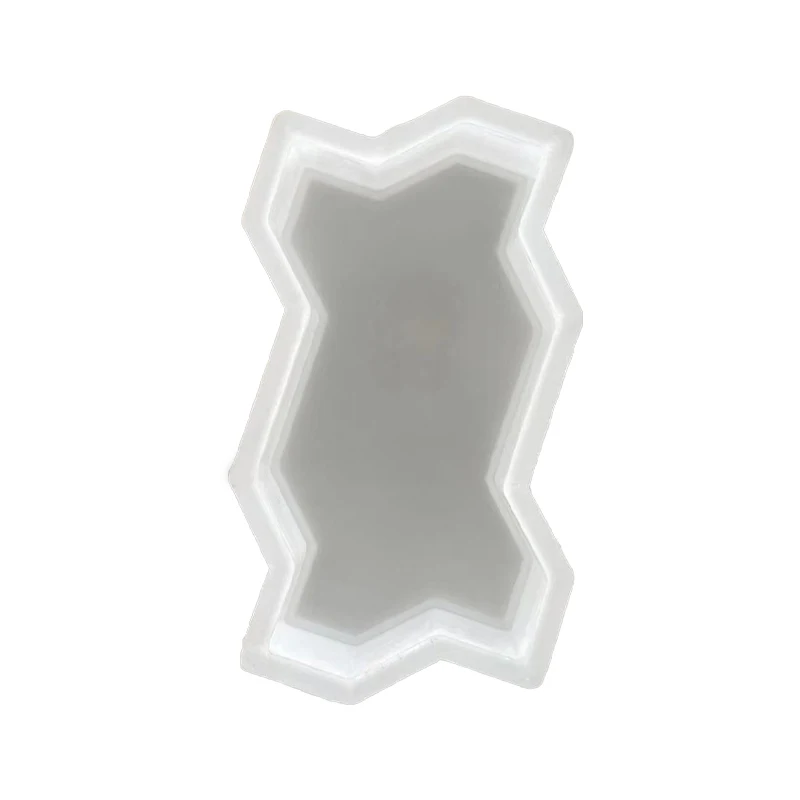 Three wave parking yard yard garden park pavement brick concrete precast plastic mold