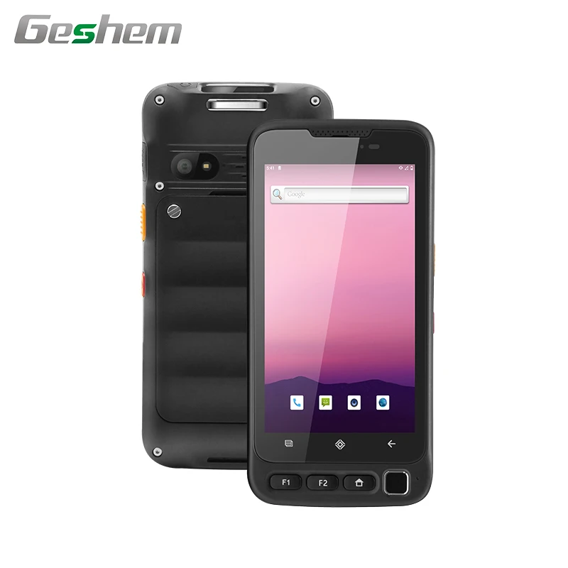 5.5 Inch Handheld Android Pda GPS Wifi Bt Nfc Rfid Reader 1D 2D Barcode Scanner Fingerprint Biometrics Industrial Rugged Pdas