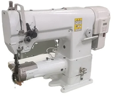 Cylinder bed compound feed sewing machine with vertical hook  341 with direct motor sewing machine other shoemaking machines