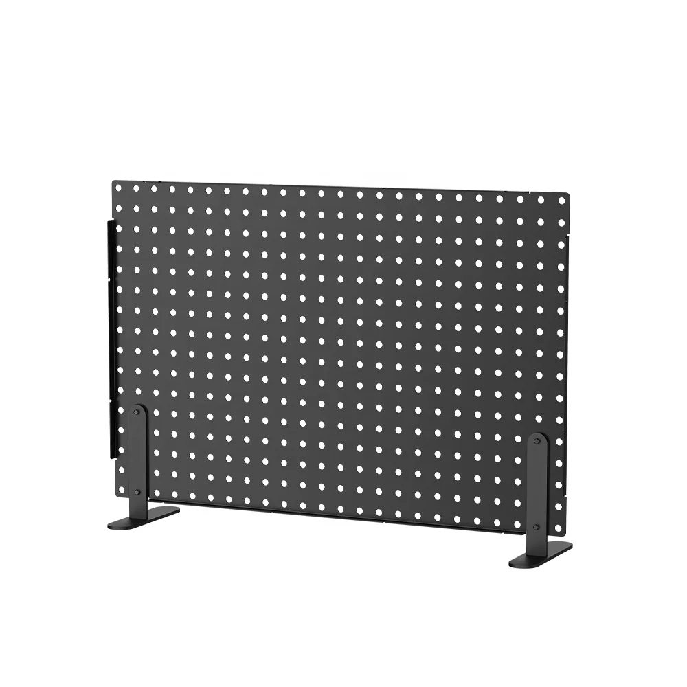 CSPB-002-S Freestanding Desk Large Pegboard Organizer Desktop Peg Board Manage Storage Organization