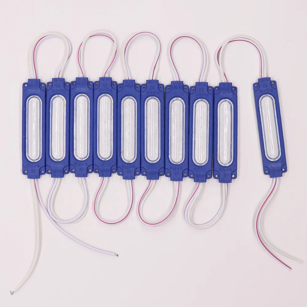 High Power 2W IP65 12V RGB Channel Letters LED Injection Modules With Lens COB Module LED