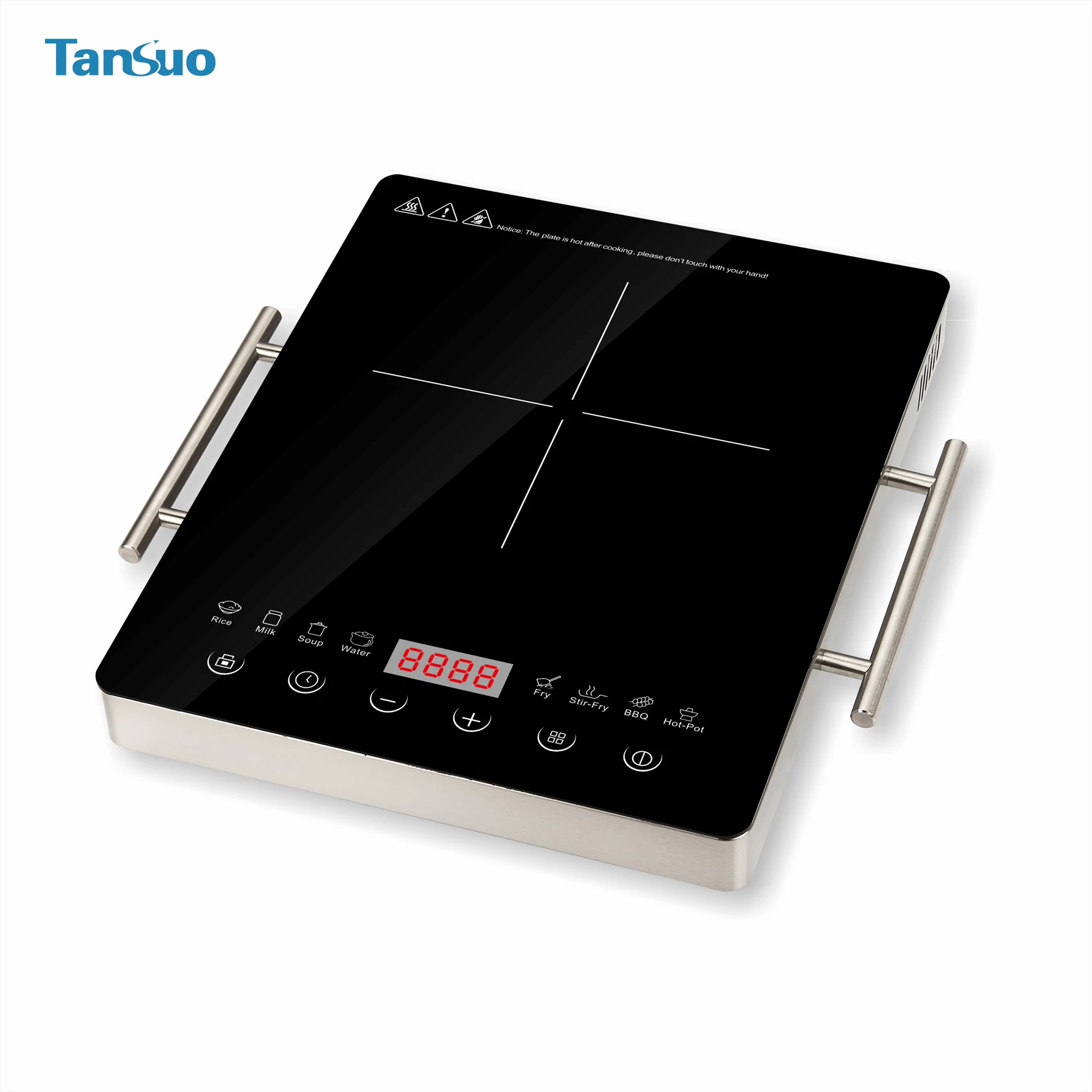 New Black Household Small Induction Cooktop With Knob Ih-s21a Stove Electric Single Induction Cooker