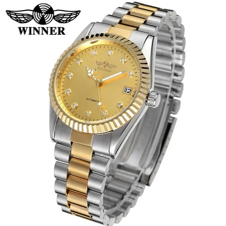Watches Men Luxury Winner Montre Homme Automatic Wrist Watch Custom My Own Logo Watch for Men