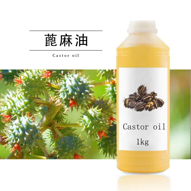 HOT Sell Wholesale Castor Oil Supplier Black Castor Oil Carrier Oil in Bulk