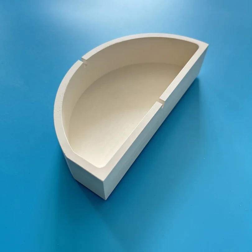 High Temperature Resistant Boron Nitride Ceramic Melting Crucible BN Special Shaped Part