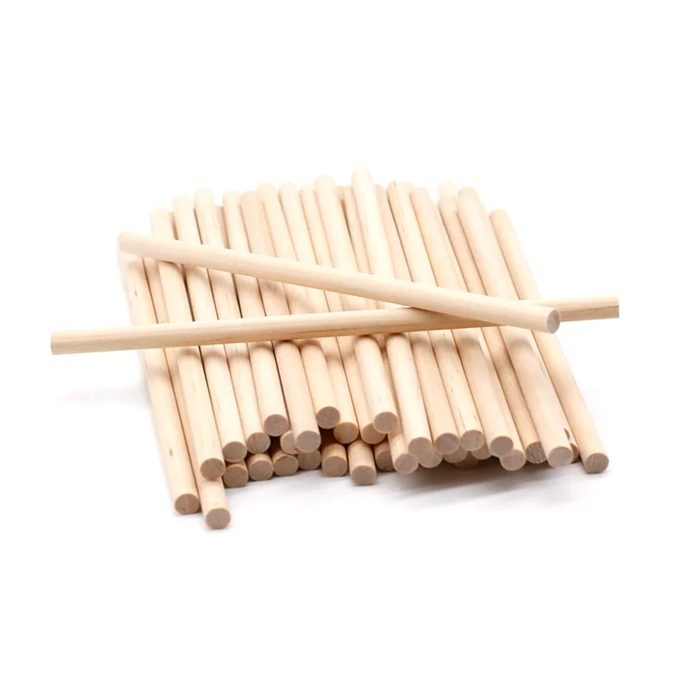 Dalian 114mm China Branded Round Birch Wood Wooden Ice Lolly Sticks