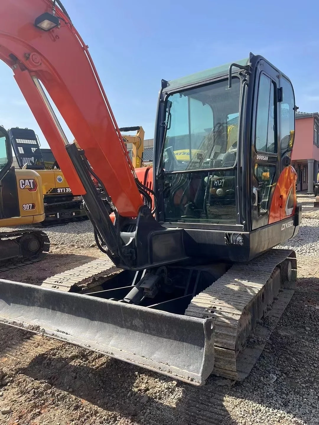 Высокое качество б/у экскаватор Doosan 60 строительная машина