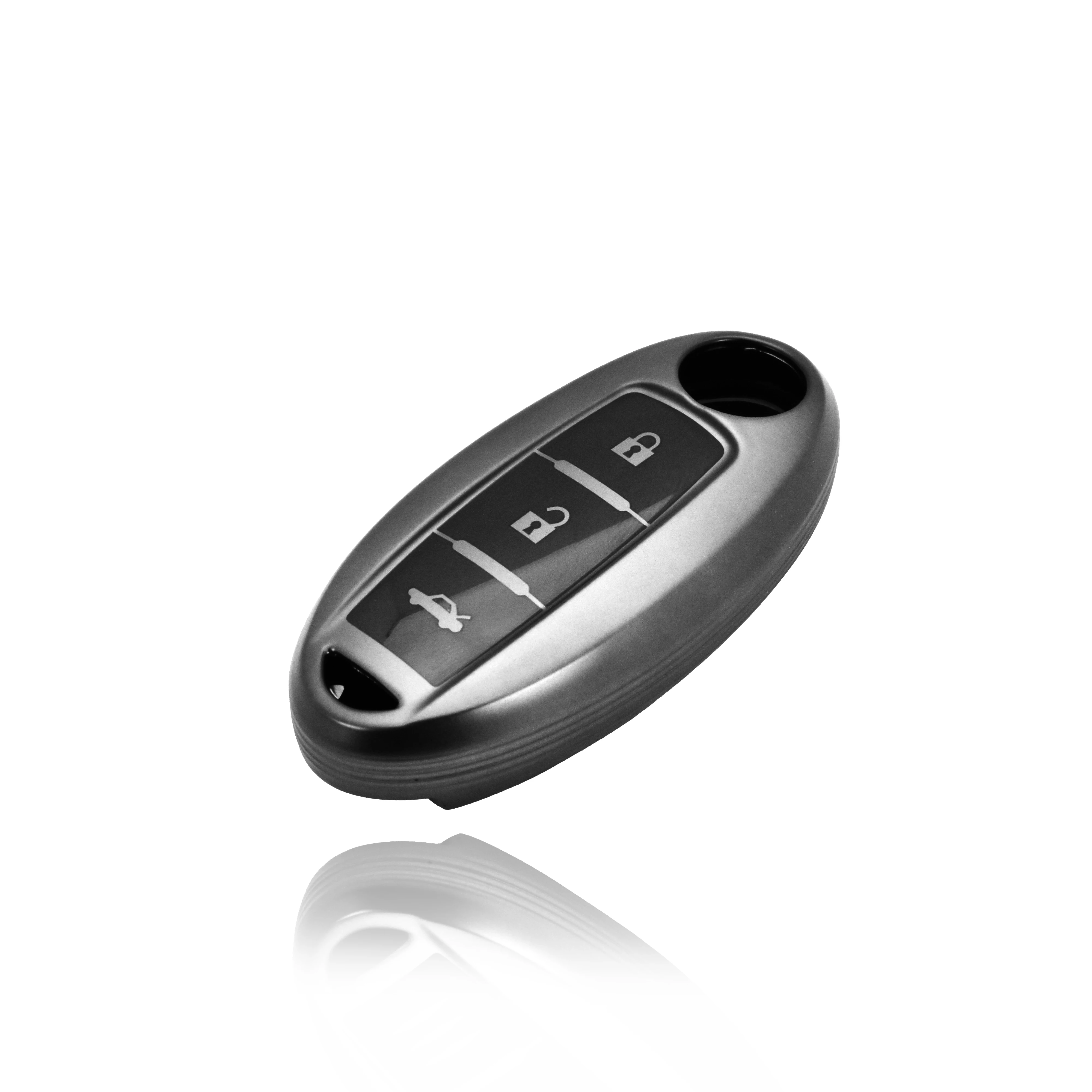 Wholesale soft TPU plastic car remote key fob cover case and accessories keychain for nissan Murano Tiida Livina