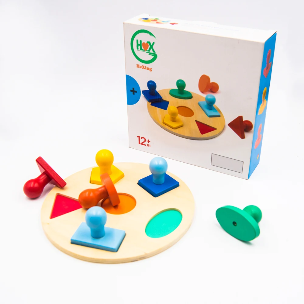 2024 Hot wood learning tools Geometric score creative toys, puzzle board puzzles DIY toys