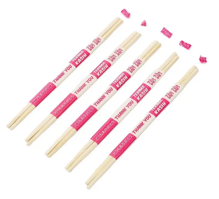 Wholesale Sale Of Natural Bamboo Color Disposable Environmental Bamboo Chopsticks