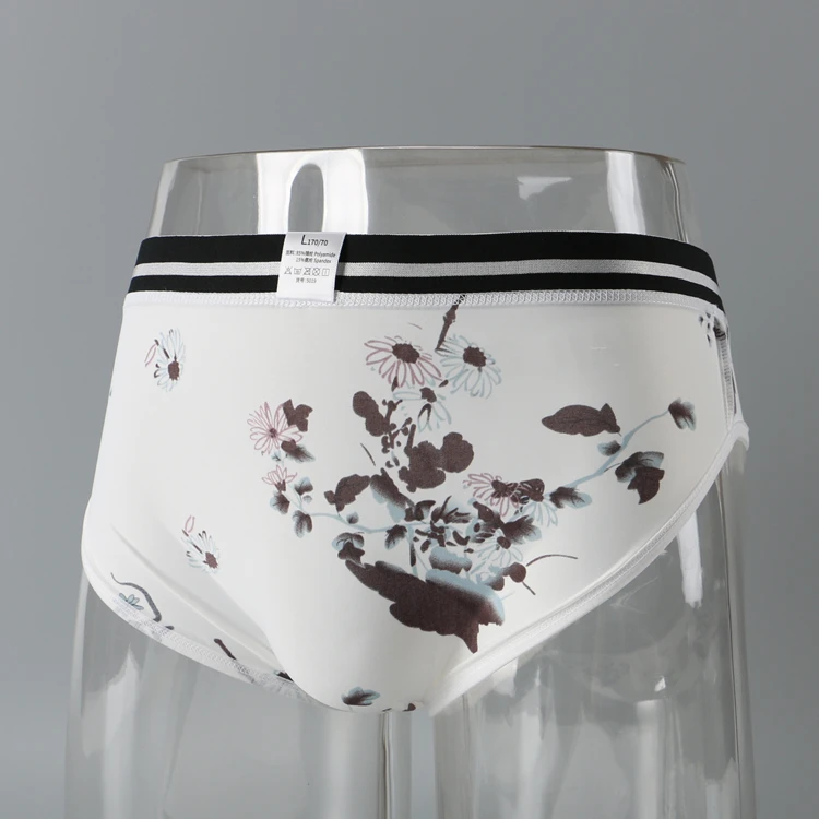 Мужское нижнее белье, логотип производителя, Брендовые мужские нейлоновые трусы, индивидуальные трусы