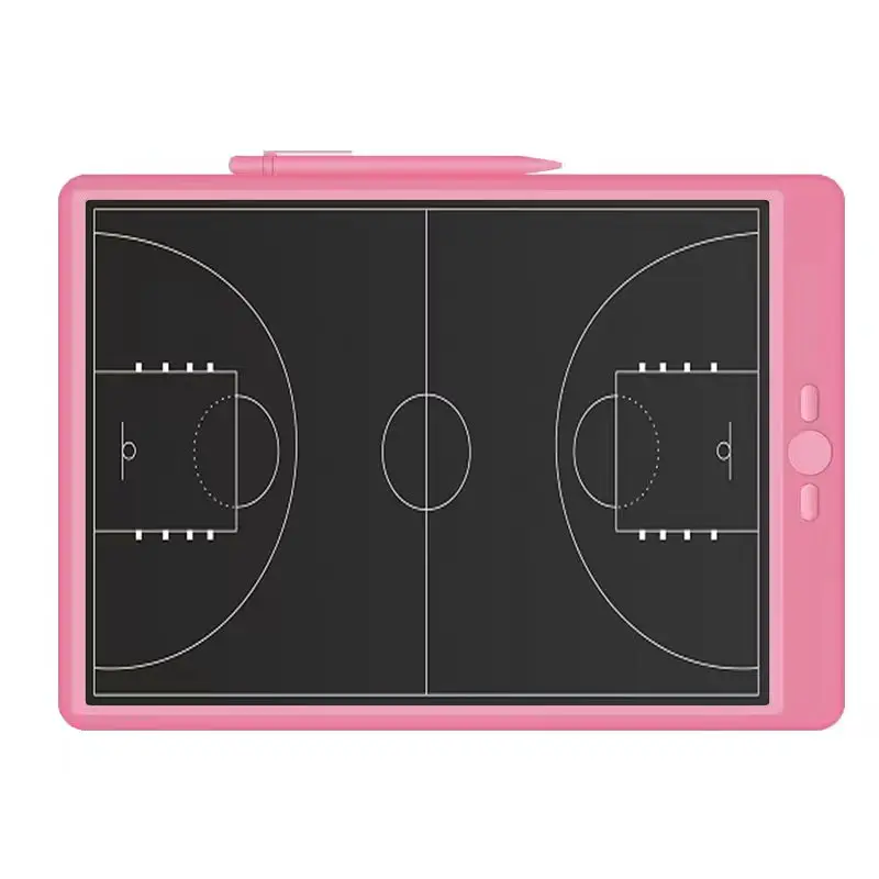 Hot 15 Inch LCD tactical board Basketball Coach Drawing Pad  Handwriting Blackboard Magic Drawing Board