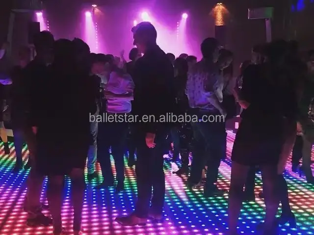 Лидер продаж СВЕТОДИОДНЫЙ танцпол на открытом воздухе дискотека Цифровое видео Свадебная вечеринка сценический диджейский светильник пиксельный пол светодиодный танцевальный контроллер