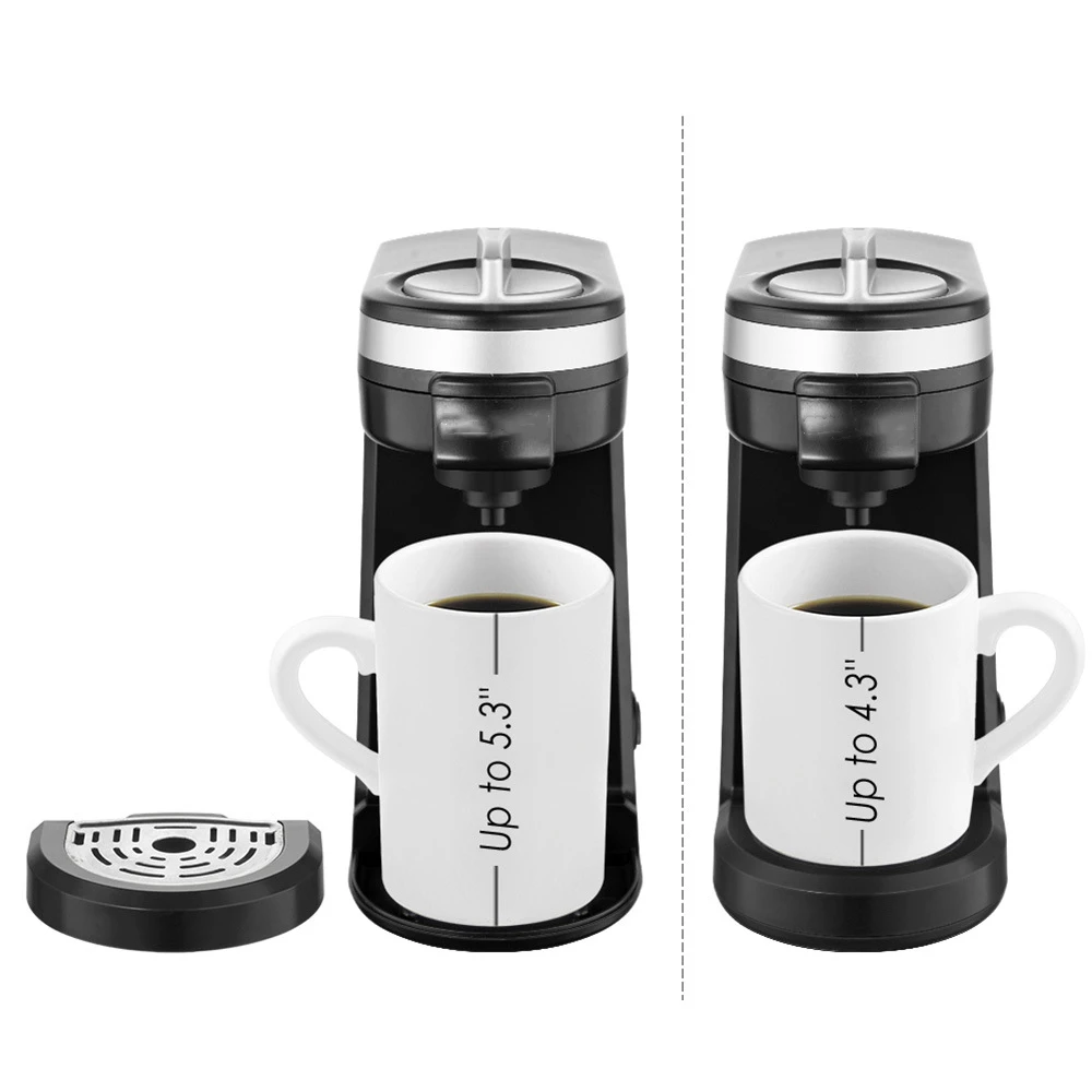 Portable Home Office Travel Brewer Capsule Single Serve K-cup Coffee Maker Machines For Pod Ground Coffee