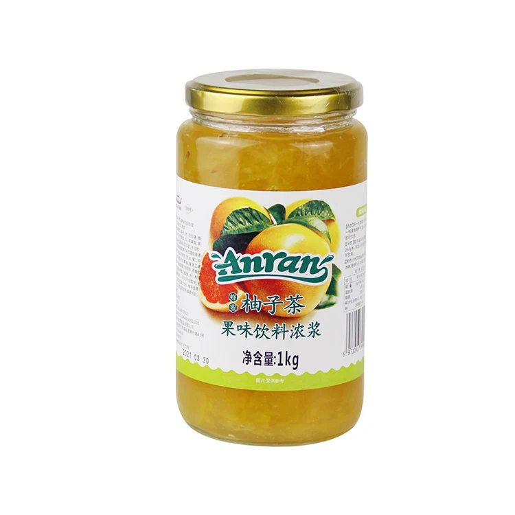 Factory Supply Fruit Puree Different Flavored Concentrate Syrup Flower And Fruit Tea For Milk Tea And Beverage