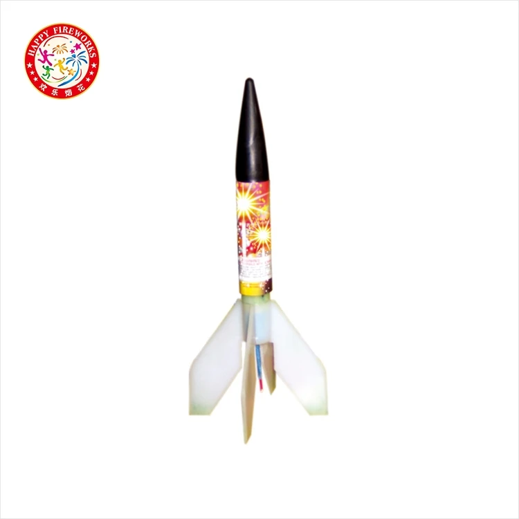 Happy Fireworks super effect no stick whistling rocket saturn missile firework wholesale in stock