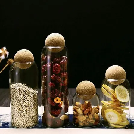 2022  100 mm cork lid ball yoga Balance  exercise body building relax message ball Eco friendly roller block peanut ball