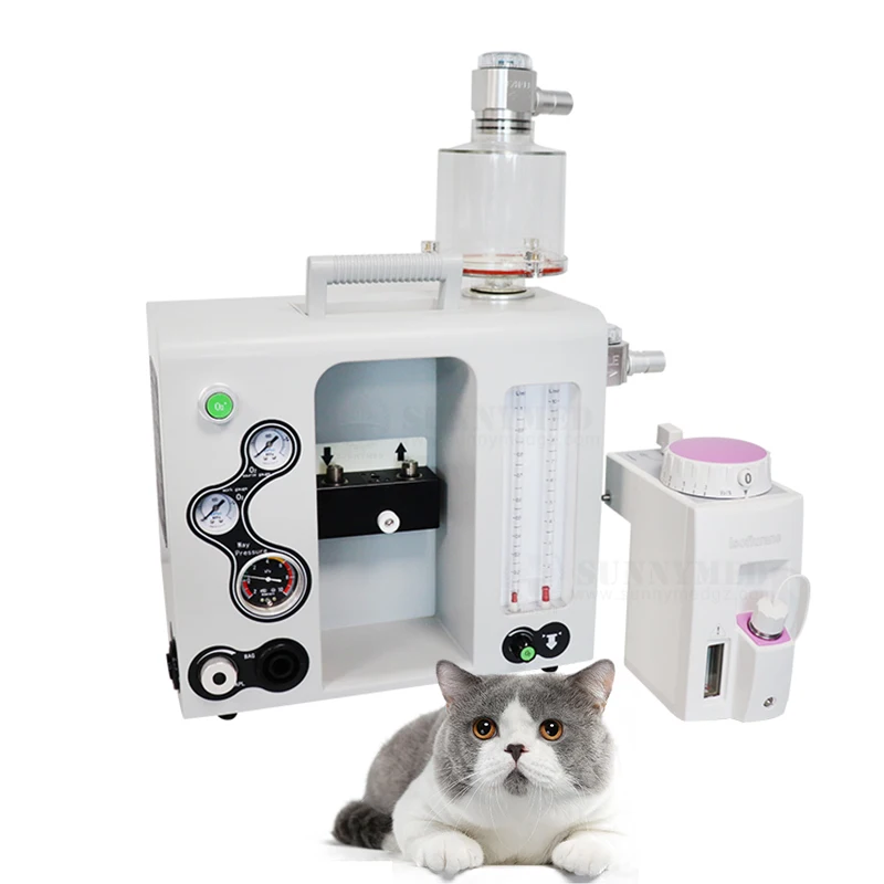 SY-E600 современное хирургическое оборудование ветеринарный портативный аппарат для анестезии животных
