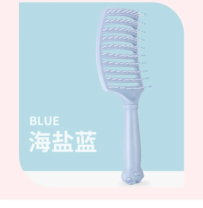 Ladies special item High cranial top rib comb fluffy hair style air cushion long hair massage large curved comb