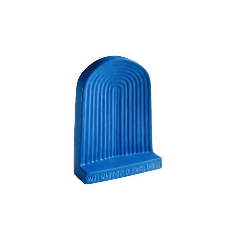 New Design High quality ceramic bookends for Desk