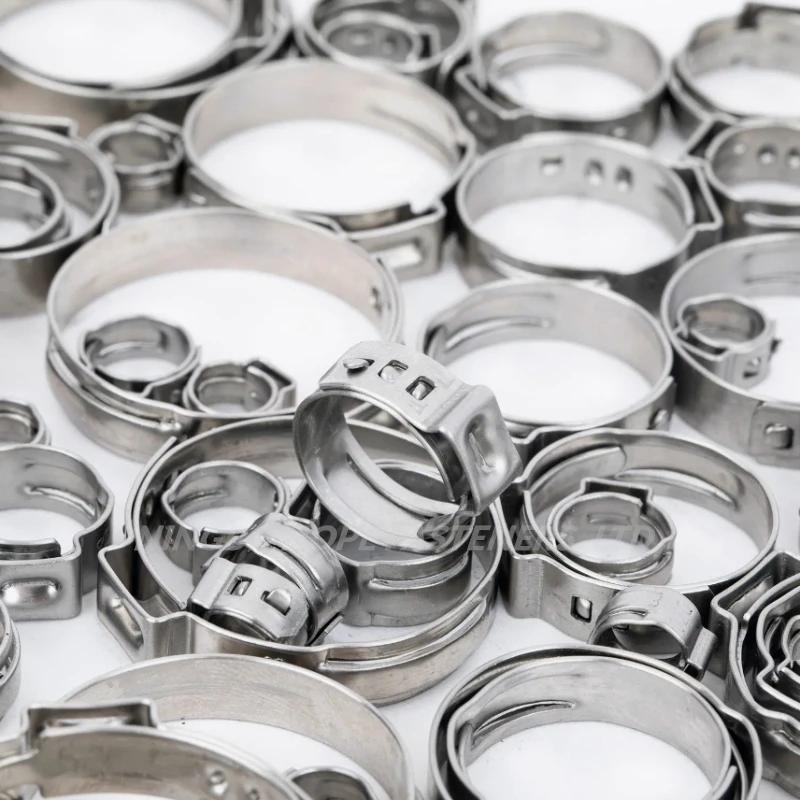 Single Ear Hose Clamps for Pex Tube/CV Joint Motorcycle