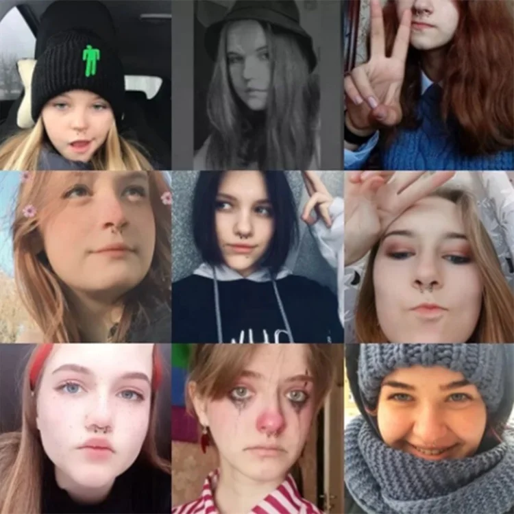 2024 Nose Ring Alloy Nose Piercing Hoop Septum Rings For Women Fashion Body Jewelry Gifts Magnetic