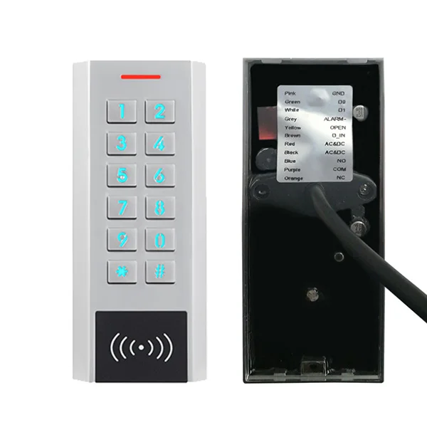  Открытый одной двери металлические id card reader контроля доступа