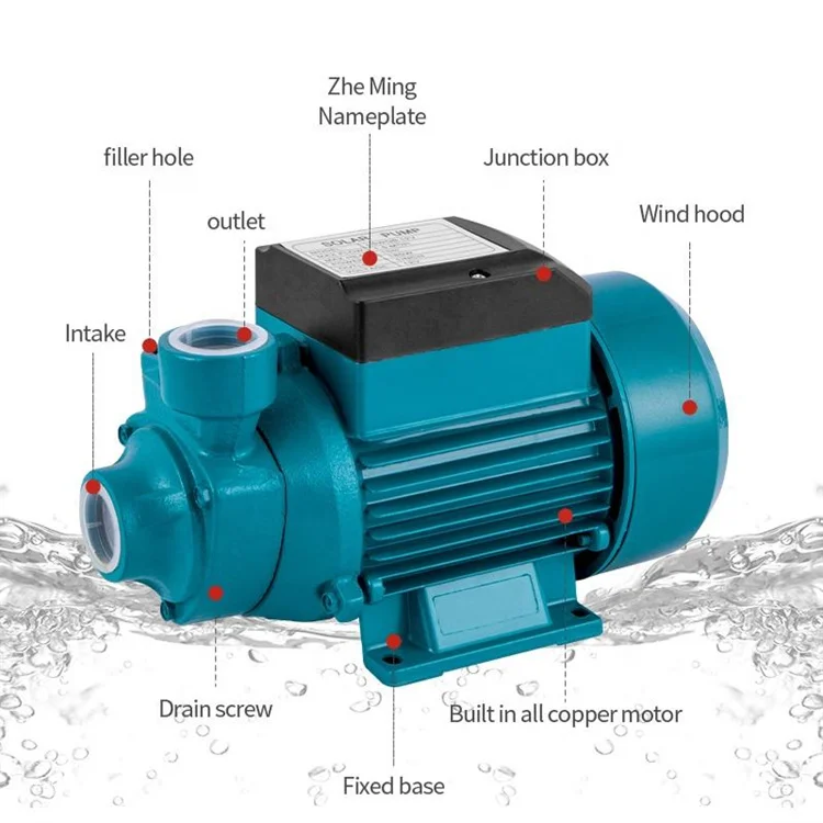 12V Dc Solar Surface Water-Pump-For-Agriculture Pumping Machine Pumps For Farms Irrigation Water Pump
