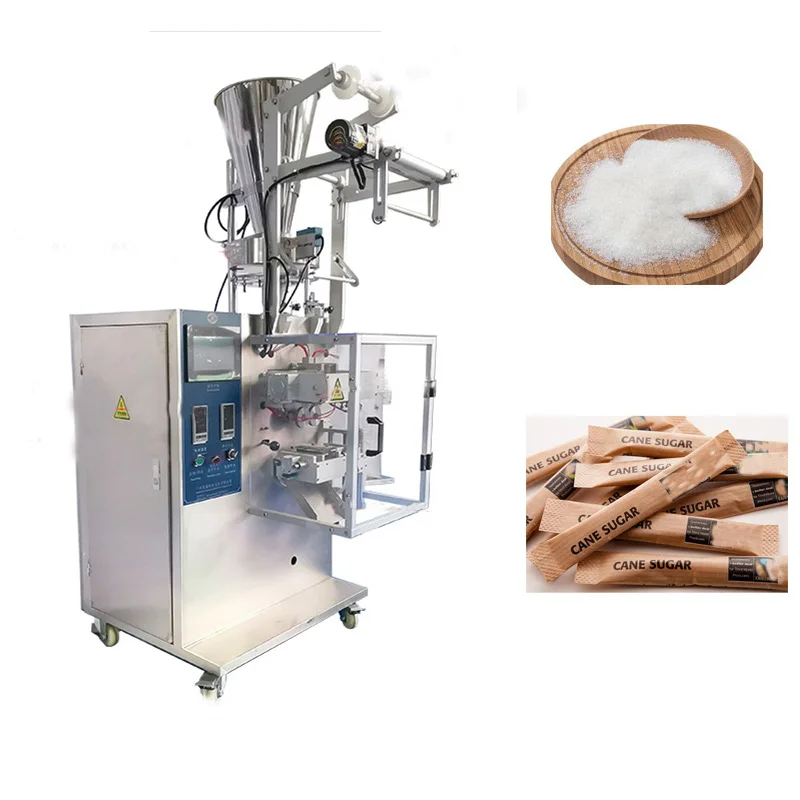 Best Sold High Speed Salt Sachet Packing Machine for Packaging Salt Small Industry Sugar Packing Filling and Sealing Machine