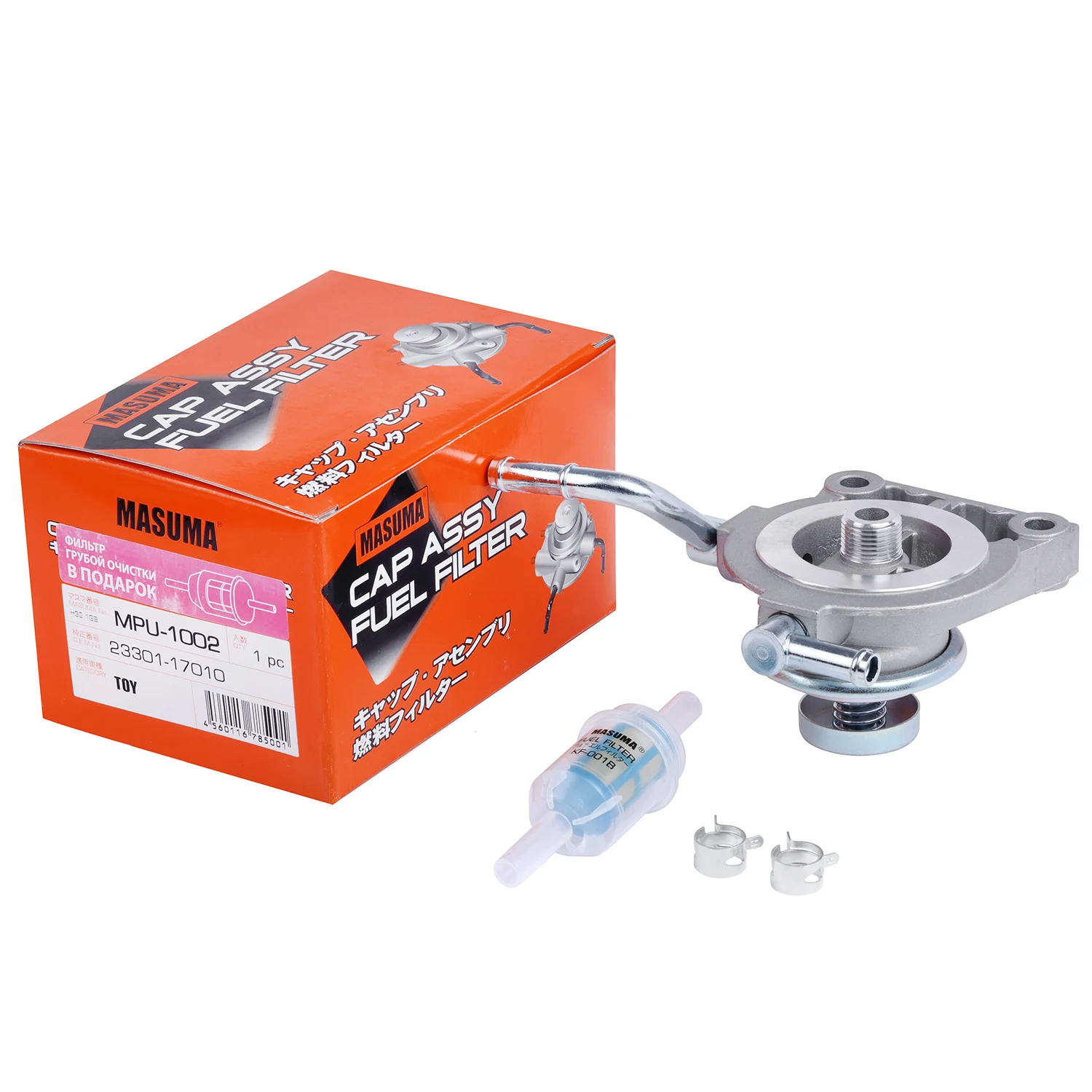 MPU-1002 MSUMA Auto Car Cap Assy Fuel Filter for TOYOTA Land Cruiser Prado HILUX 23301-17010