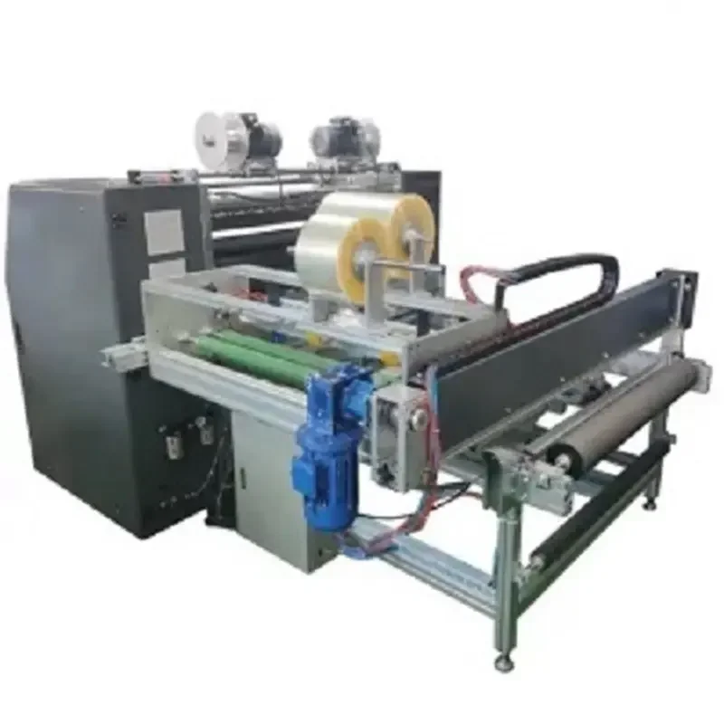 Most Professional Automatic Thermal Card Printer Ribbons Slitting Machine Rewinder turret slitter rewinder