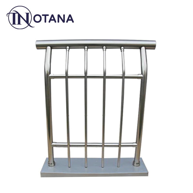 Modern design bracket parts aluminium handrails balustrade for exterior outdoor indoor stairs case balcony hand railing