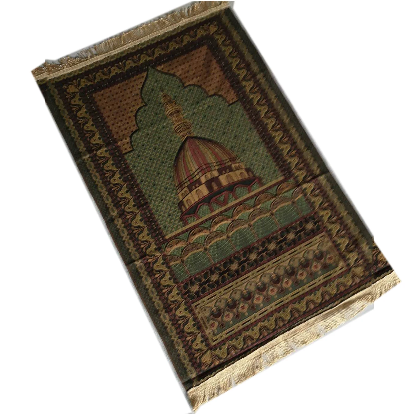 Hot Selling Islamic Cotton  Prayer Mat Stock