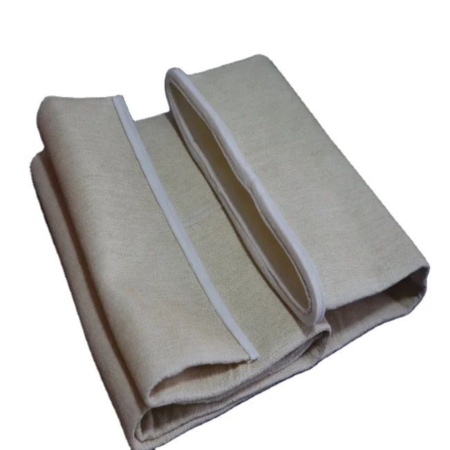 Flatter/envelope aramid/nomex filter bag