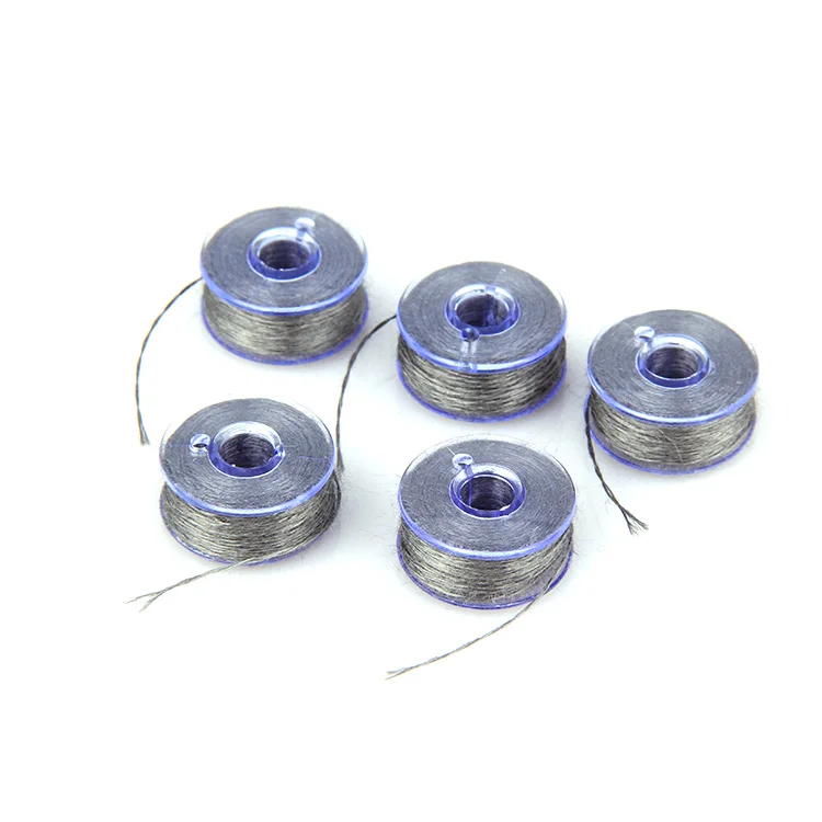 Новые продукты чистая металлическая 100% проводящая нить из нержавеющей стали