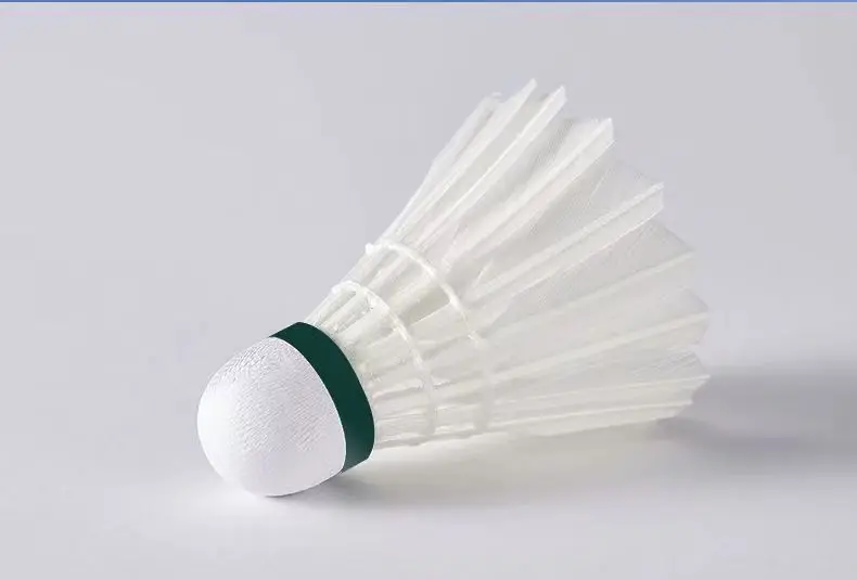 Professional Approved Durable Badminton Ball Straight Long Goose Feather Badminton Shuttlecock 3in Speed 74/75/76/77/78