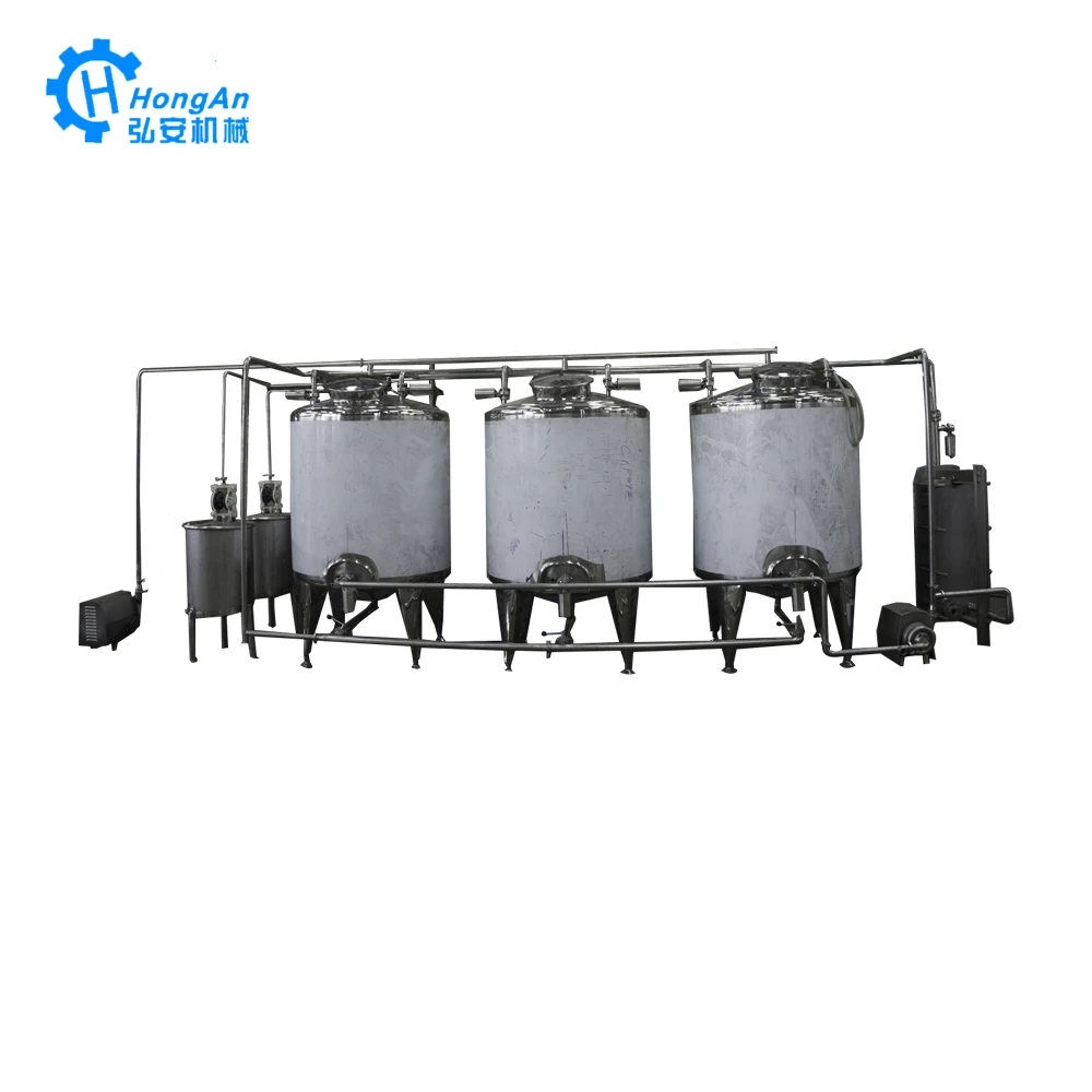 
Stainless Steel CIP Cleaning System Food Bevarge Cleaning Equipment Cleaning In Place Machine CIP Tank 