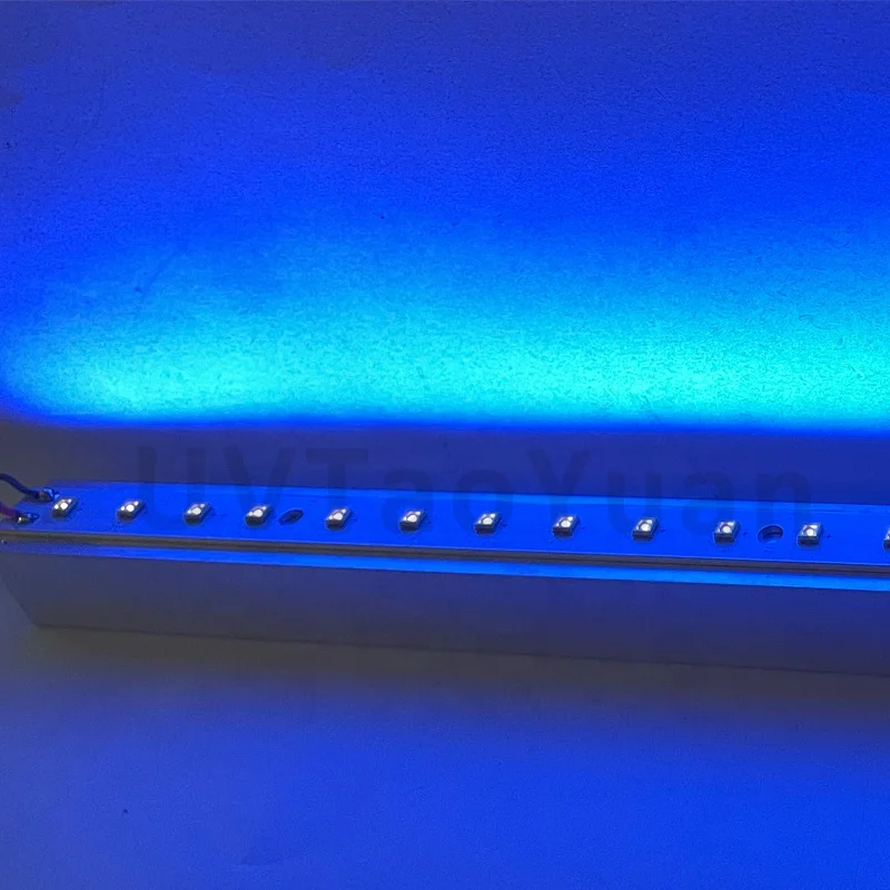 254nm 255nm 265nm 275nm 280nm 12V далеко UVC) Светодиодная лента с usb-питанием глубокий ультрафиолет SMD3535 LED 120 градусов плоский объектив УФ-светодиод