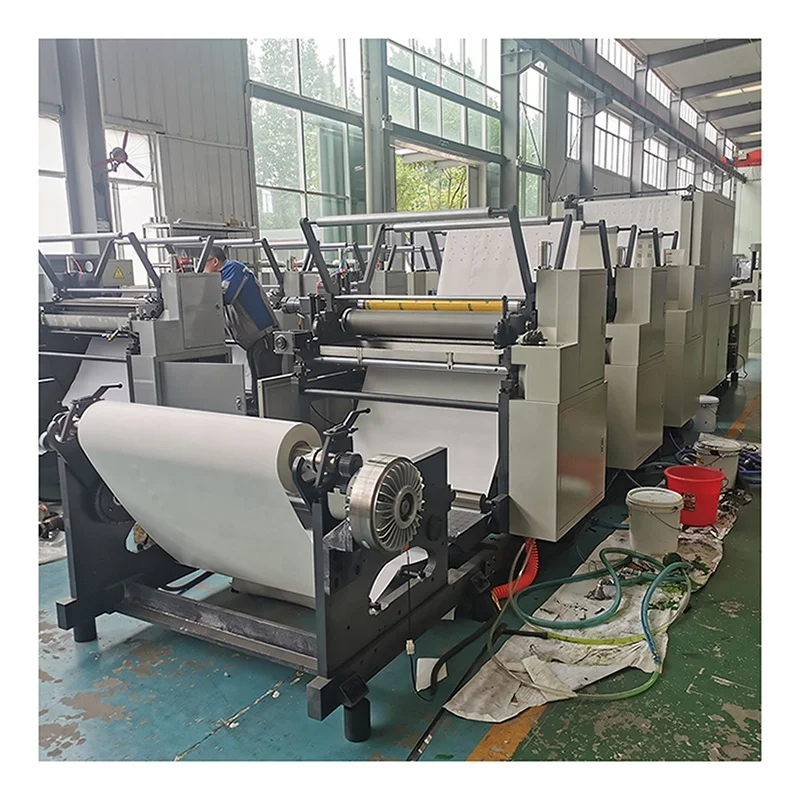 High speed 180m/min 3 color 900mm coreless thermal paper slitting printing machine