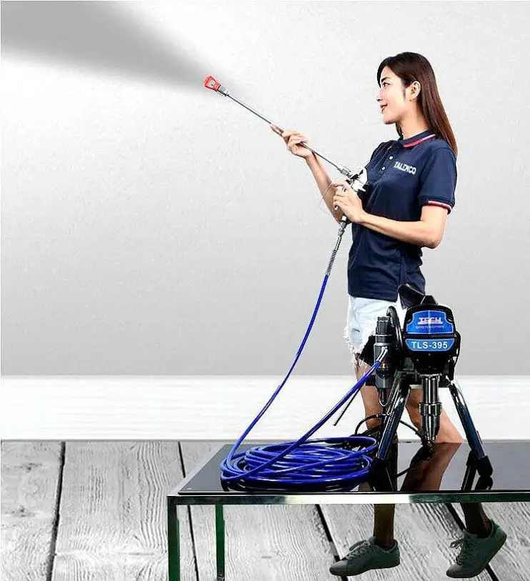 Small piston type 395 high pressure airless spray machine latex paint non-granular paint paint spray machine