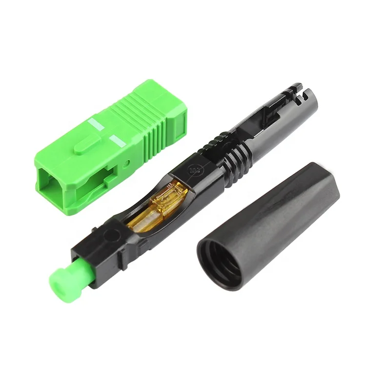 MT-1041-S-B FTTH fiber optic cabl mini shutter sc/apc fast connector