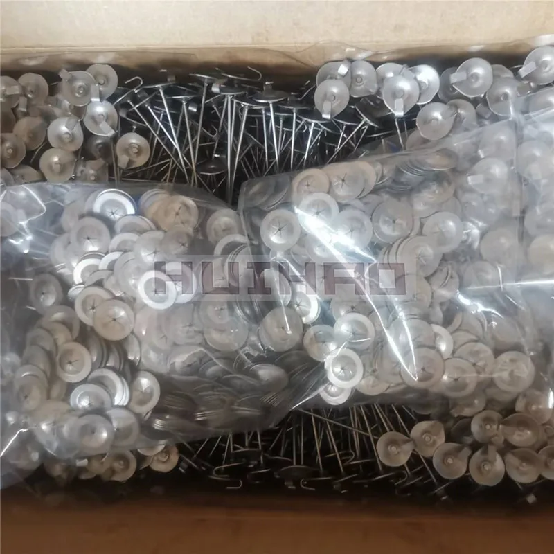12Gauge Stainless Steel Lacing Anchors Used For The Fabrication Of Removable Insulation Blankets