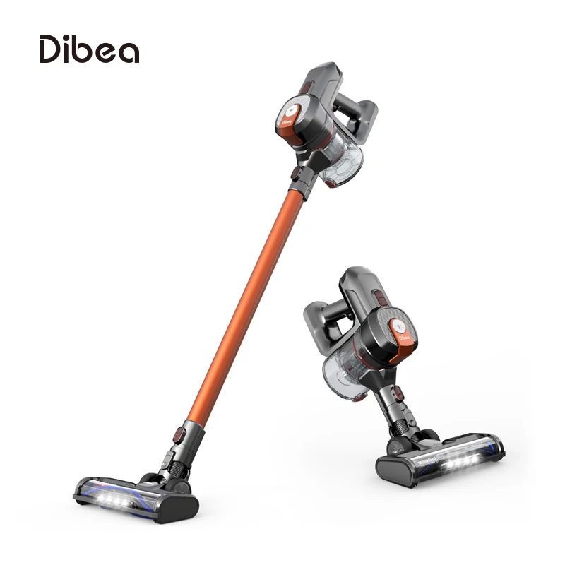 2021 Dibea D008/D18B Good Quality Multi Cyclone Water Filter Handheld Portable Household Use Powerful Suction Vacuum Cleaner