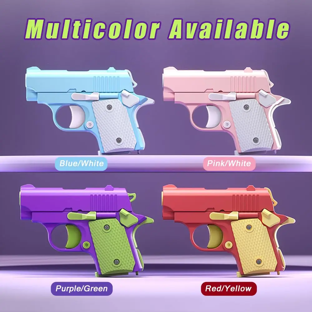 Игрушечный пистолет с 3D-принтом Гравитационный игрушечный мини-1911 пластиковый маленький для детей оптовая продажа