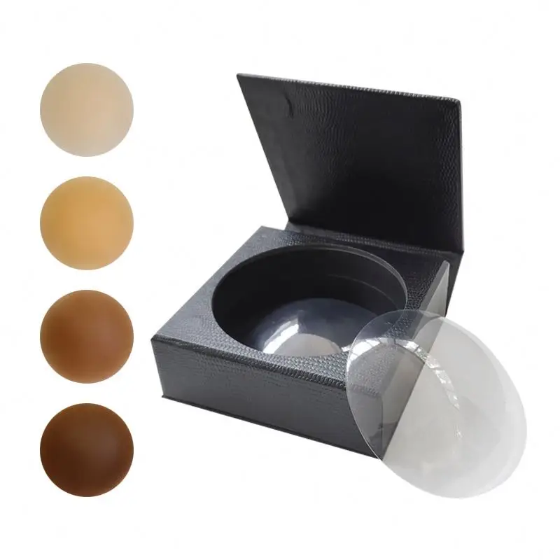 DoubleDuDu Silicone Nipple Pasties Sexy Women Nude Solid Silicone Color Design Invisible Covers