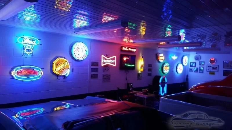 Custom Old Fashion Vintage Car Real Glass Neon Tradition Hand-Bent Glass Tubes Sign For Shop