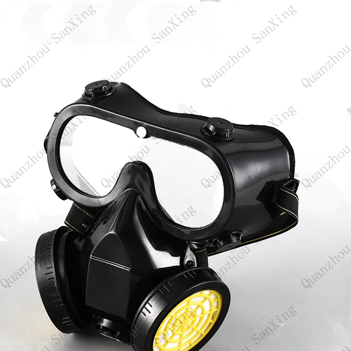 Comprehensive Full Face Respirator Reusable Dust & Toxic Gas Mask with Labor Protection Safety Work Cover