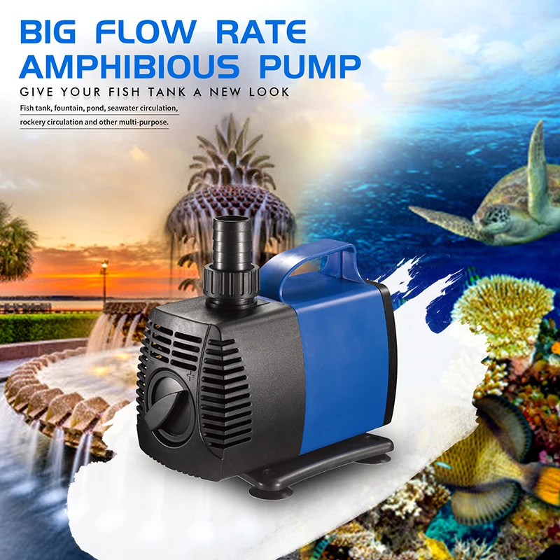 JD-8500 85W Big flow pump Multifunction Submersible Fountain Pump