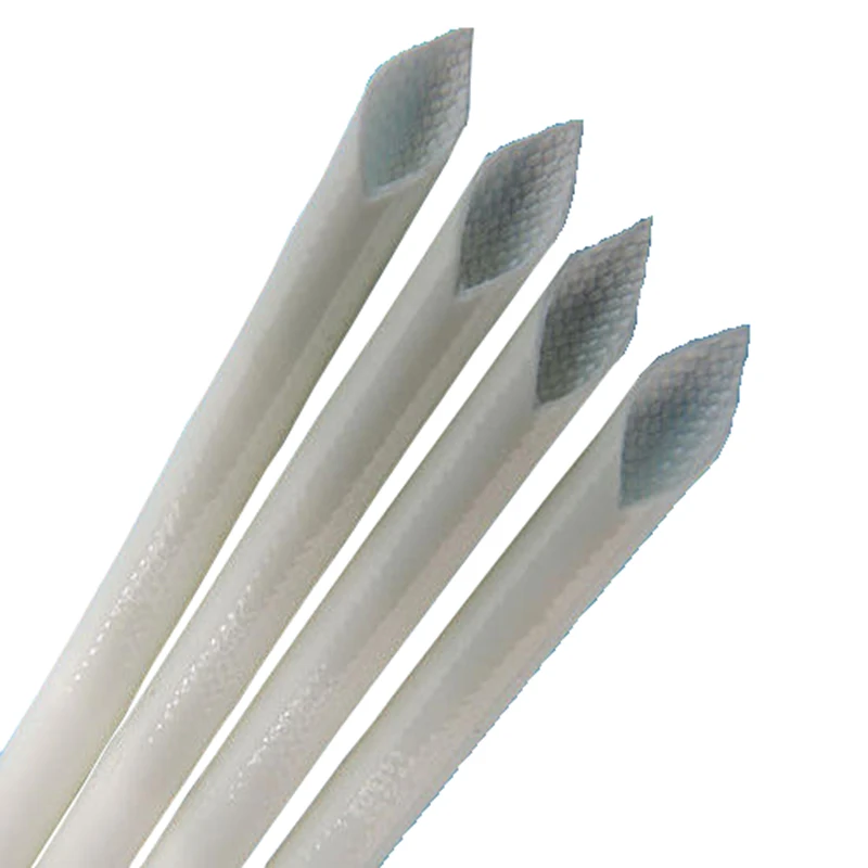 Hampool Electrical Wire Insulation Silicone Rubber Fiberglass Sleeve