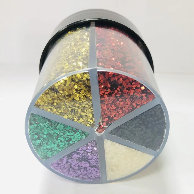 Free Sample Wholesale Bulk Mixed Glitter Powder Biodegradable Holographic Glitter For Nails Or Other Crafts